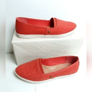 Sonoma Orange Coral Sneakers Canvas Comfortable Casual Footwear 7M